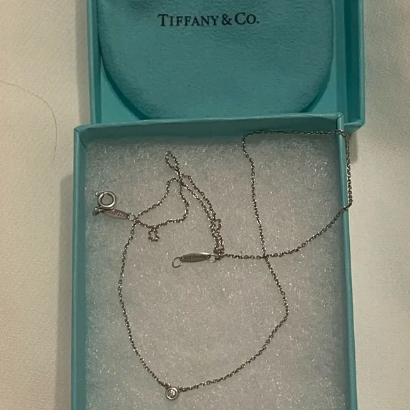 💯 % authentic Tiffany & Co. Silver Necklace - Picture 1 of 3
